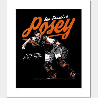 Buster Posey San Francisco Score Posters and Art